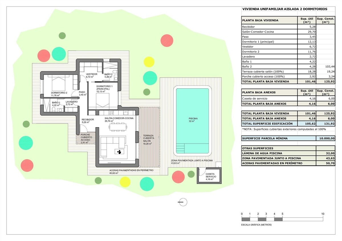 Villa with 2 bedrooms, 131m² in Pinoso, Spain [ID: 0137-N9263]