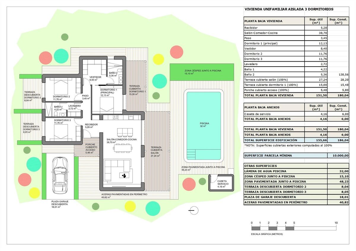 Villa with 3 bedrooms, 186m² in Pinoso, Spain [ID: 0137-N9264]
