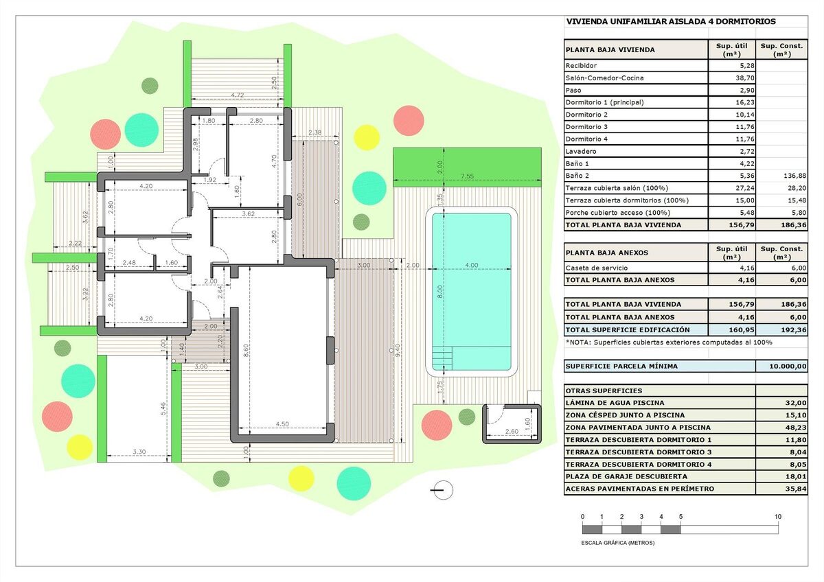 Villa with 4 bedrooms, 192m² in Pinoso, Spain [ID: 0137-N9265]