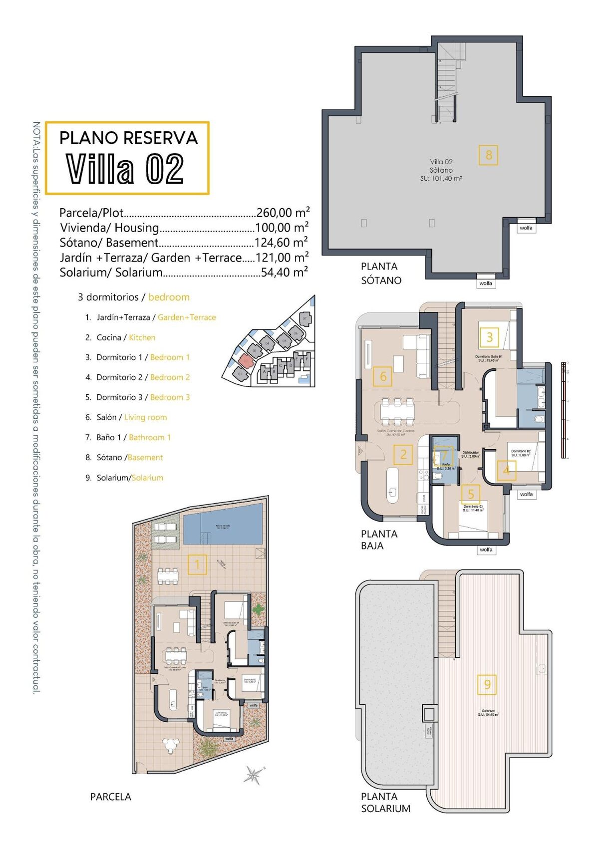 Villa with 3 bedrooms, 224m² in Los Alcazares, Spain [ID: 0137-N9253]