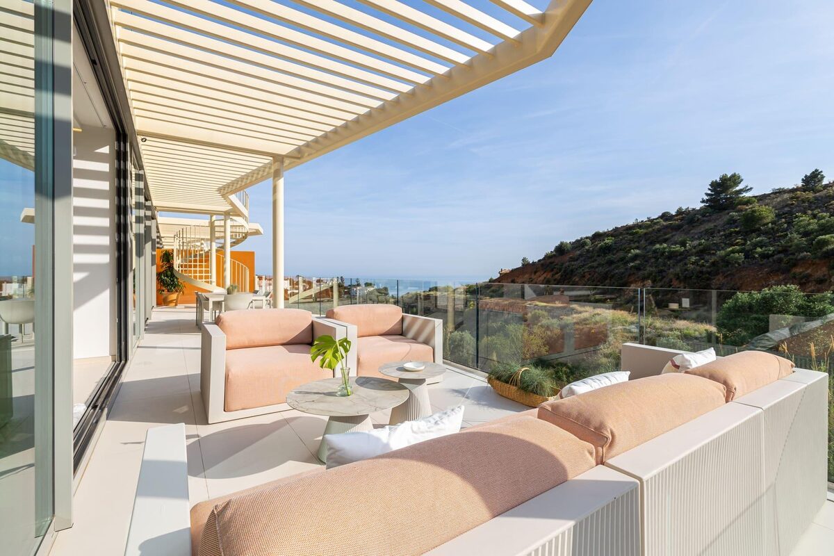 Penthouse z 3 sypialniami, 130m² w Fuengirola, Hiszpania [ID: 0137-SP1263]
