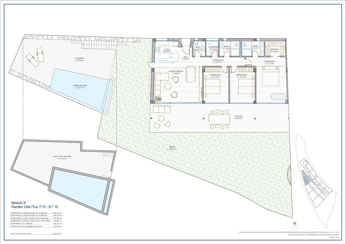 Apartament z 3 sypialniami, 130m² w Fuengirola, Hiszpania [ID: 0137-SP1261]