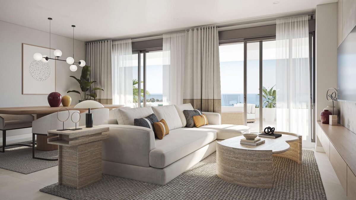 Apartament z 3 sypialniami, 160m² w Estepona, Hiszpania [ID: 0137-SP1156]
