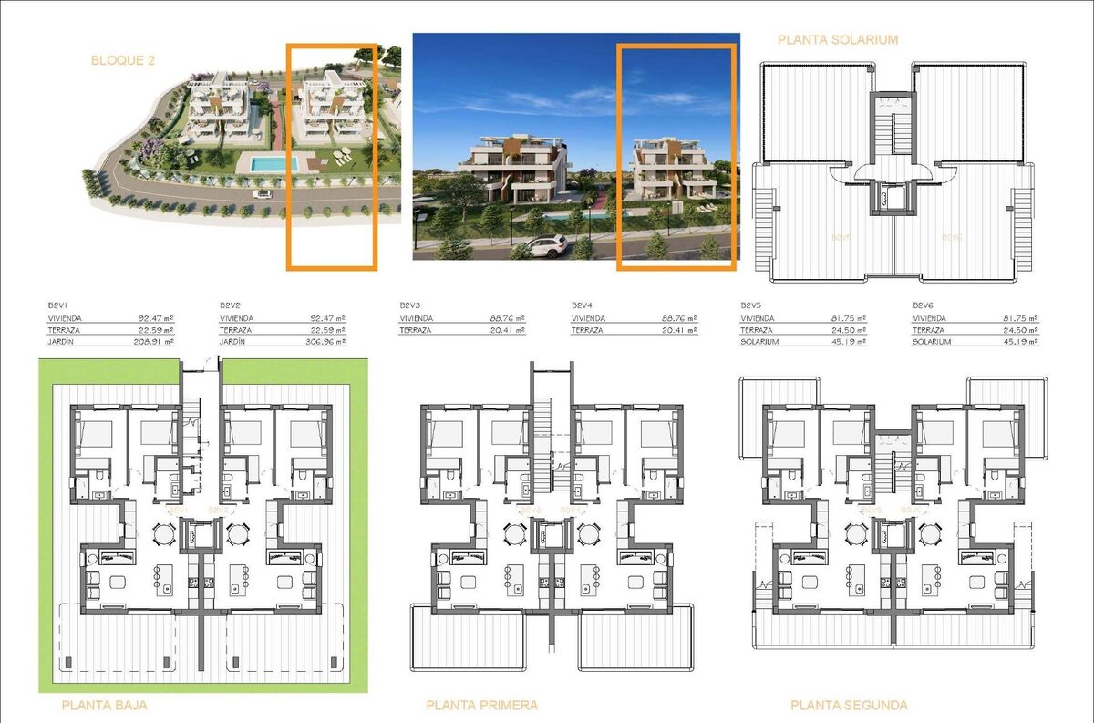 Apartment with 2 bedrooms, 92m² in Fuente Alamo, Spain [ID: 0137-N8862]