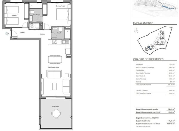 Квартира в Михас, Испания, 100м² - изображение 11