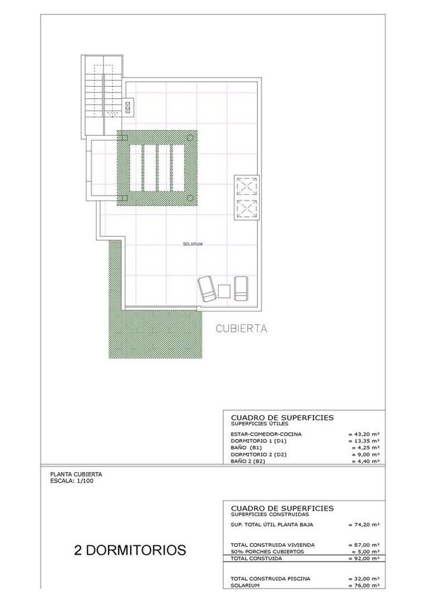 Вилла в Картахена, Испания, 92м² - изображение 19