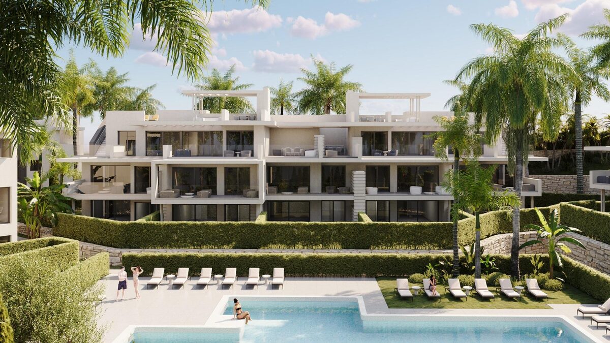 Penthouse z 3 sypialniami, 129m² w Estepona, Hiszpania [ID: 0137-N8397]