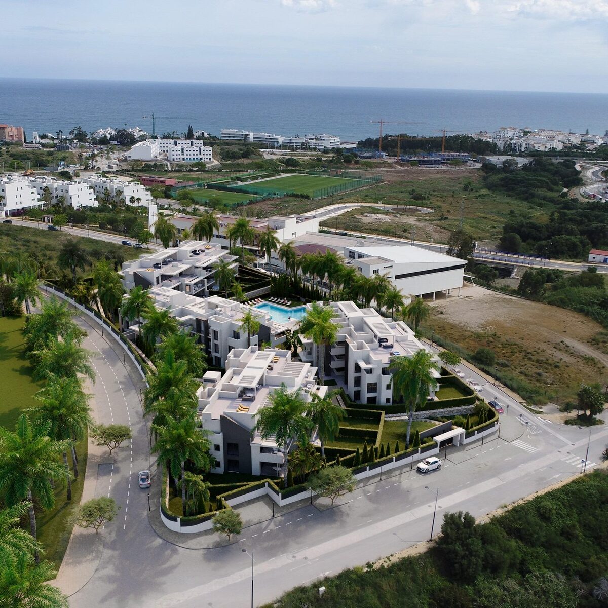 Penthouse z 3 sypialniami, 129m² w Estepona, Hiszpania [ID: 0137-N8397]