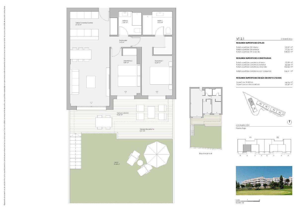 Квартира с 2 спальнями, 90м² в Михас, Испания [ID: 0137-SP1350]