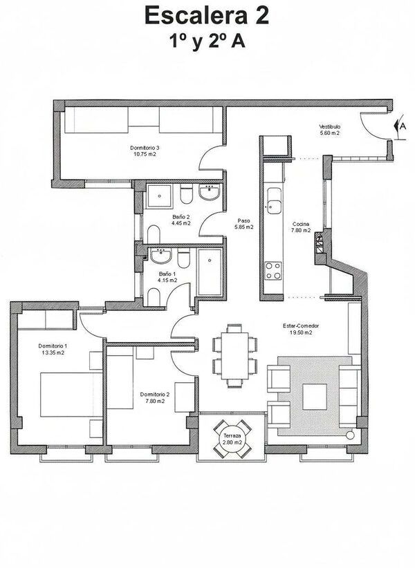 Квартира в Авилес, Испания, 96м² - изображение 22