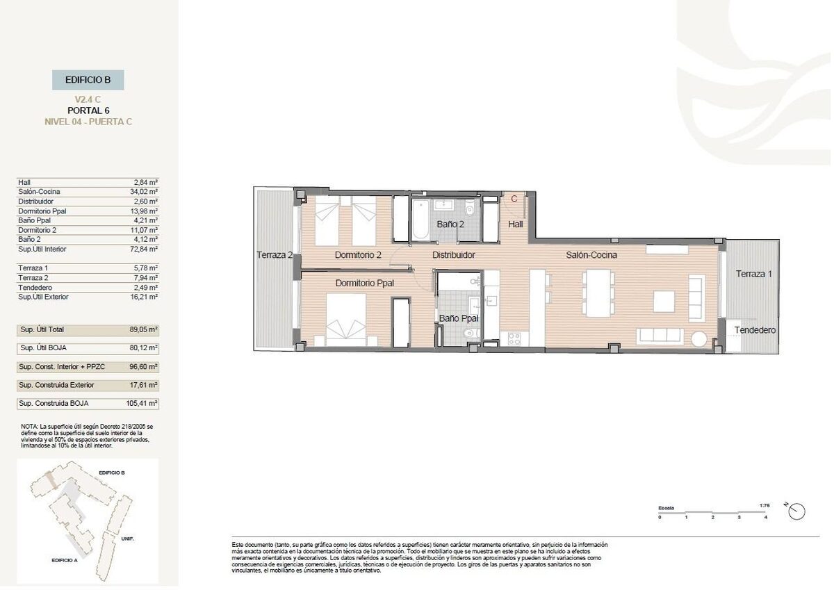 Apartment with 2 bedrooms, 105m² in Estepona, Spain [ID: 0137-N9240]