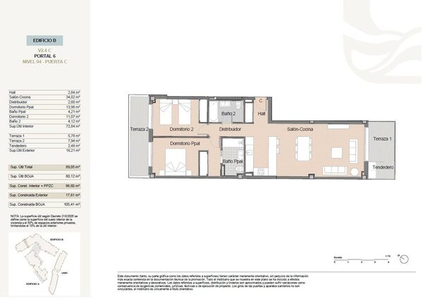 Apartament w Estepona, Hiszpania, 105m² - obraz 10
