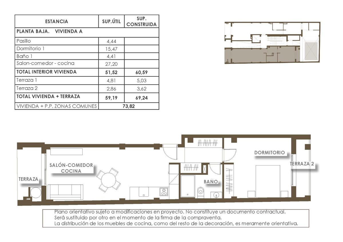 Apartament z 1 sypialnią, 60m² w Torrevieja, Hiszpania [ID: 0137-N9380]