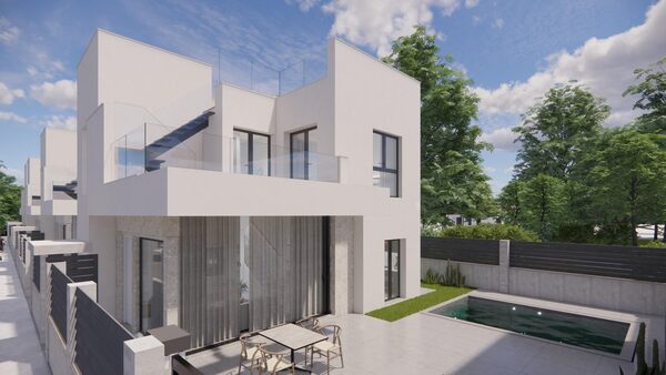 Willa w Los Montesinos, Hiszpania, 110m² - obraz 4