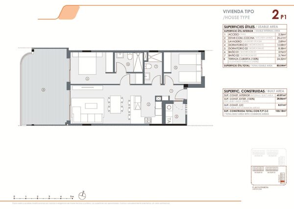 Квартира в Торревьеха, Испания, 65м² - изображение 19