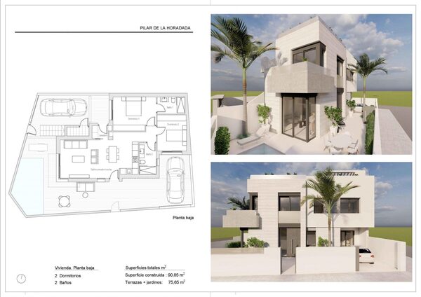 Бунгало в Пилар-де-ла-Орадада, Испания, 90м² - изображение 9