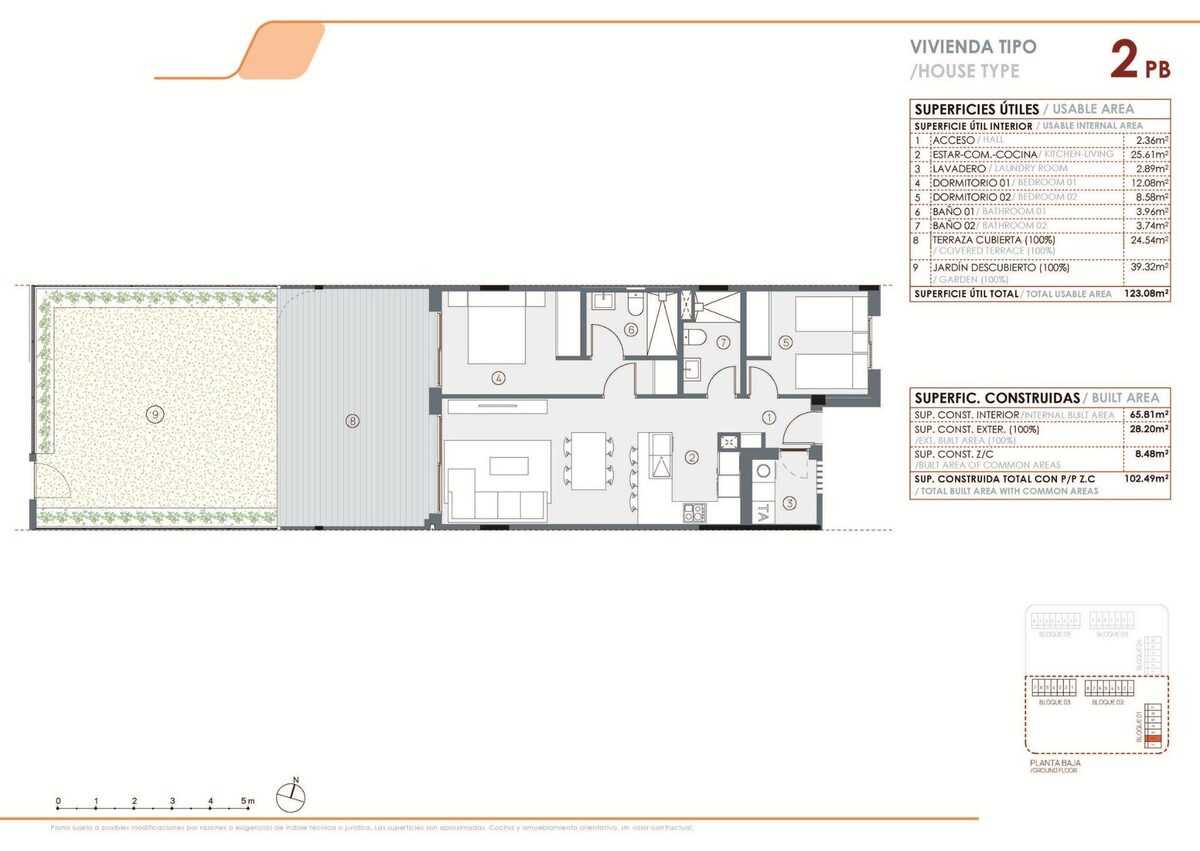 Apartament z 2 sypialniami, 65m² w Torrevieja, Hiszpania [ID: 0137-N9395]
