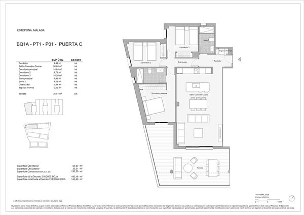 Apartament w Estepona, Hiszpania, 140m² - obraz 11