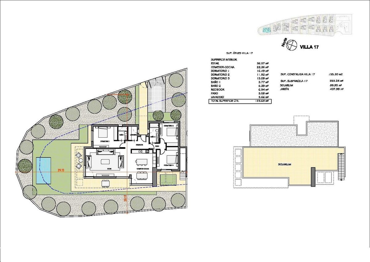 Villa with 3 bedrooms, 155m² in Fuente Alamo, Spain [ID: 0137-N9407]