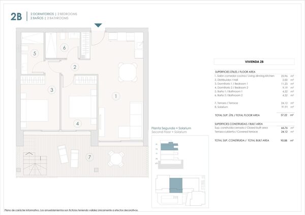 Пентхаус в Бенихофар, Испания, 66м² - изображение 7