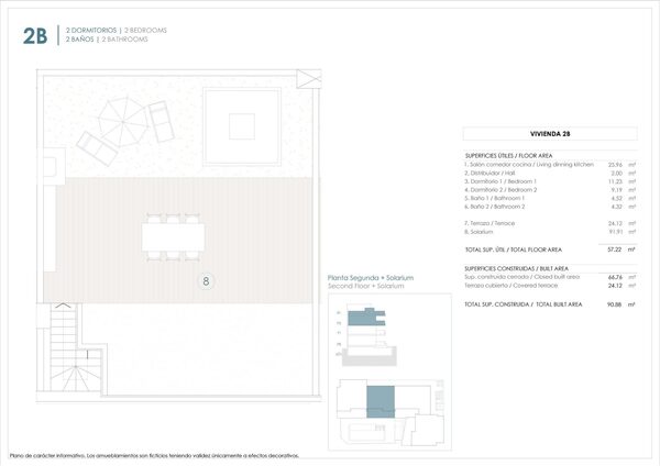 Пентхаус в Бенихофар, Испания, 66м² - изображение 8