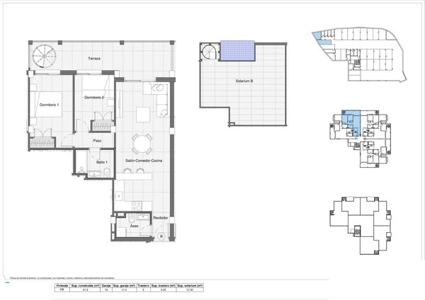 Пентхаус в Бигастро, Испания, 61м² - изображение 4