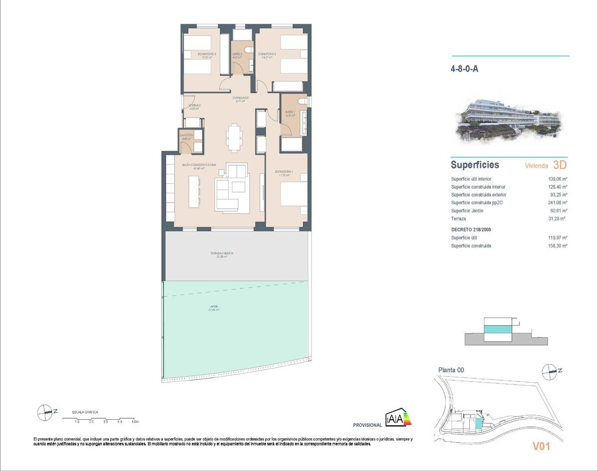 Apartment with 3 bedrooms, 158m² in Estepona, Spain [ID: 0137-SP1376]