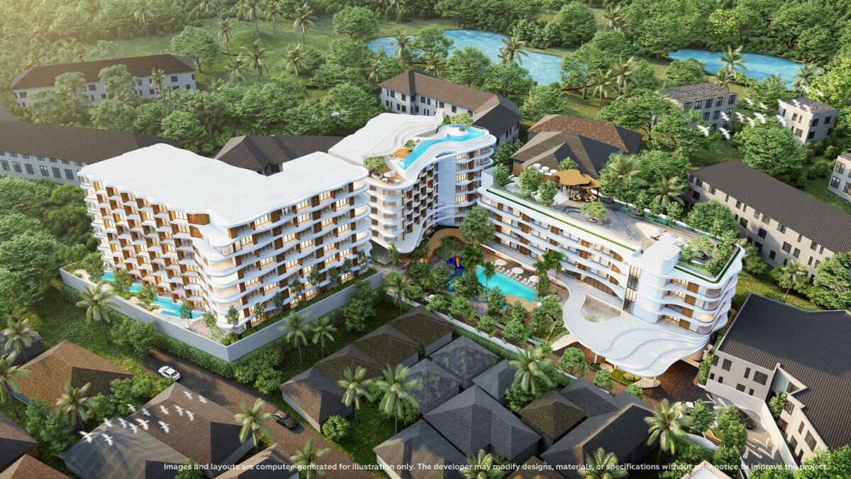 Квартира с 1 спальней, 34м² в о. Пхукет, Тайланд [ID: 0207-002]