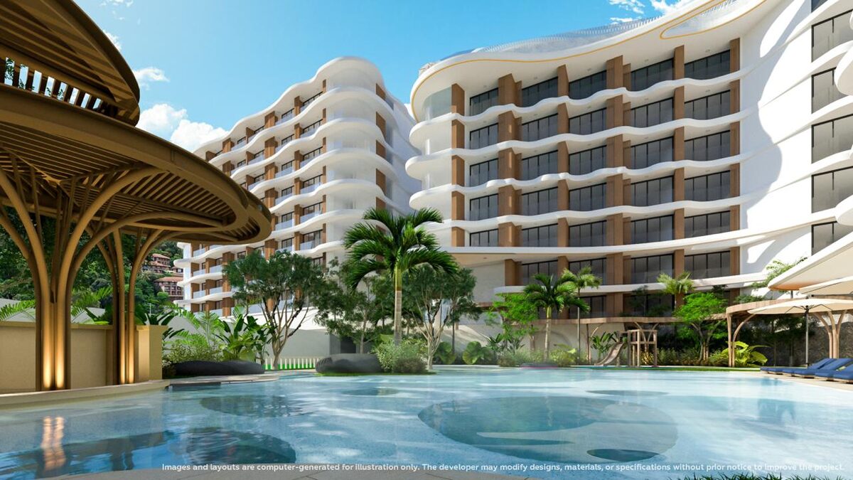 Квартира с 1 спальней, 34м² в о. Пхукет, Тайланд [ID: 0207-002]