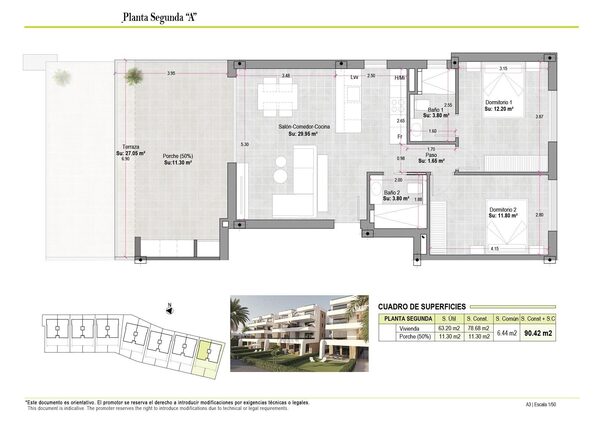 Квартира в Алама-де-Мурсія, Іспанія, 89м² - зображення 17