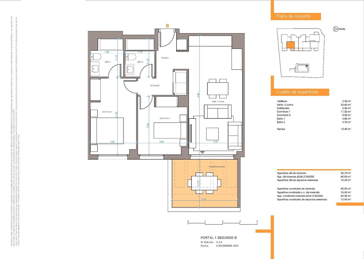 Apartment with 2 bedrooms, 83m² in Mijas, Spain [ID: 0137-SP1382]