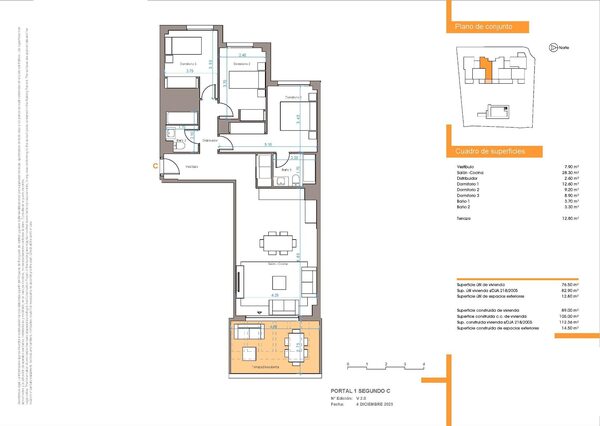 Квартира в Михас, Испания, 112м² - изображение 11