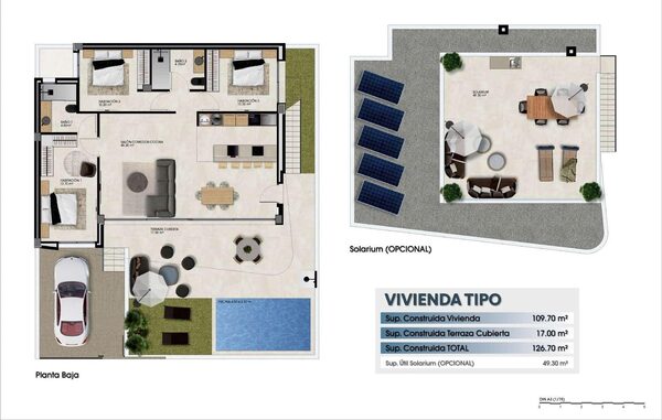 Дом в Долорес, Испания, 109м² - изображение 17