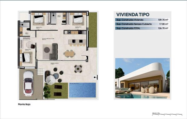 Дом в Долорес, Испания, 109м² - изображение 16