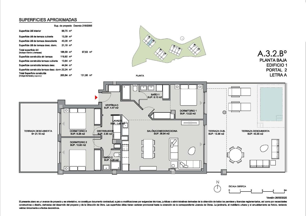 Apartment with 3 bedrooms, 131m² in Mijas, Spain [ID: 0137-SP1384]