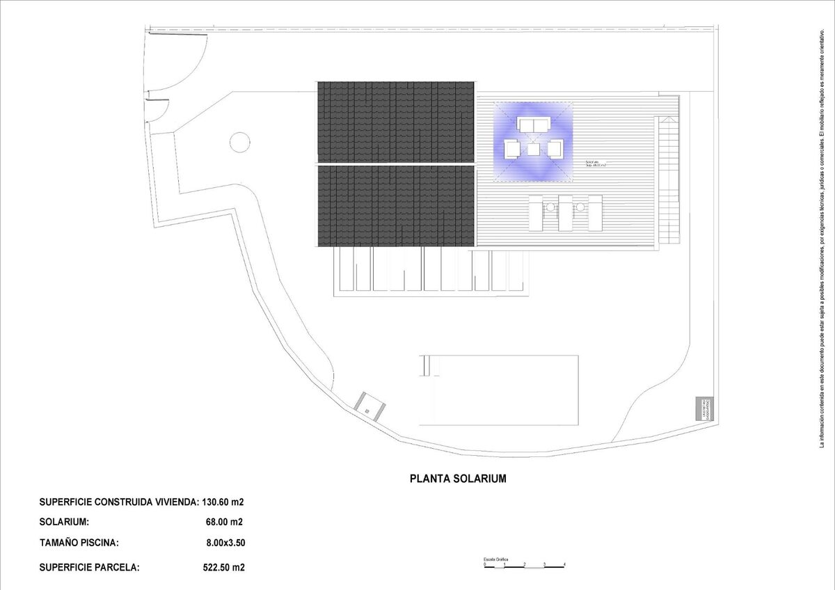 Villa with 3 bedrooms, 130m² in Cabo de Palos, Spain [ID: 0137-SP1391]