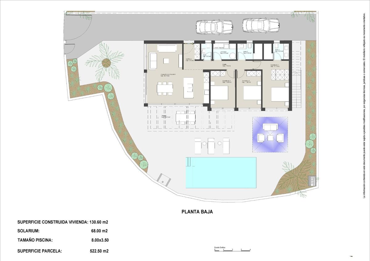 Villa with 3 bedrooms, 130m² in Cabo de Palos, Spain [ID: 0137-SP1391]