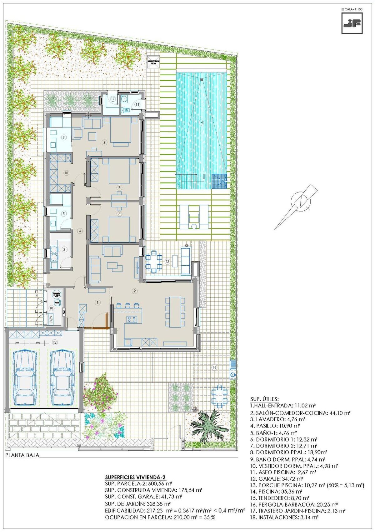 Willa z 3 sypialniami, 217m² w Сан-Хав'єр, Hiszpania [ID: 0137-SP1387]