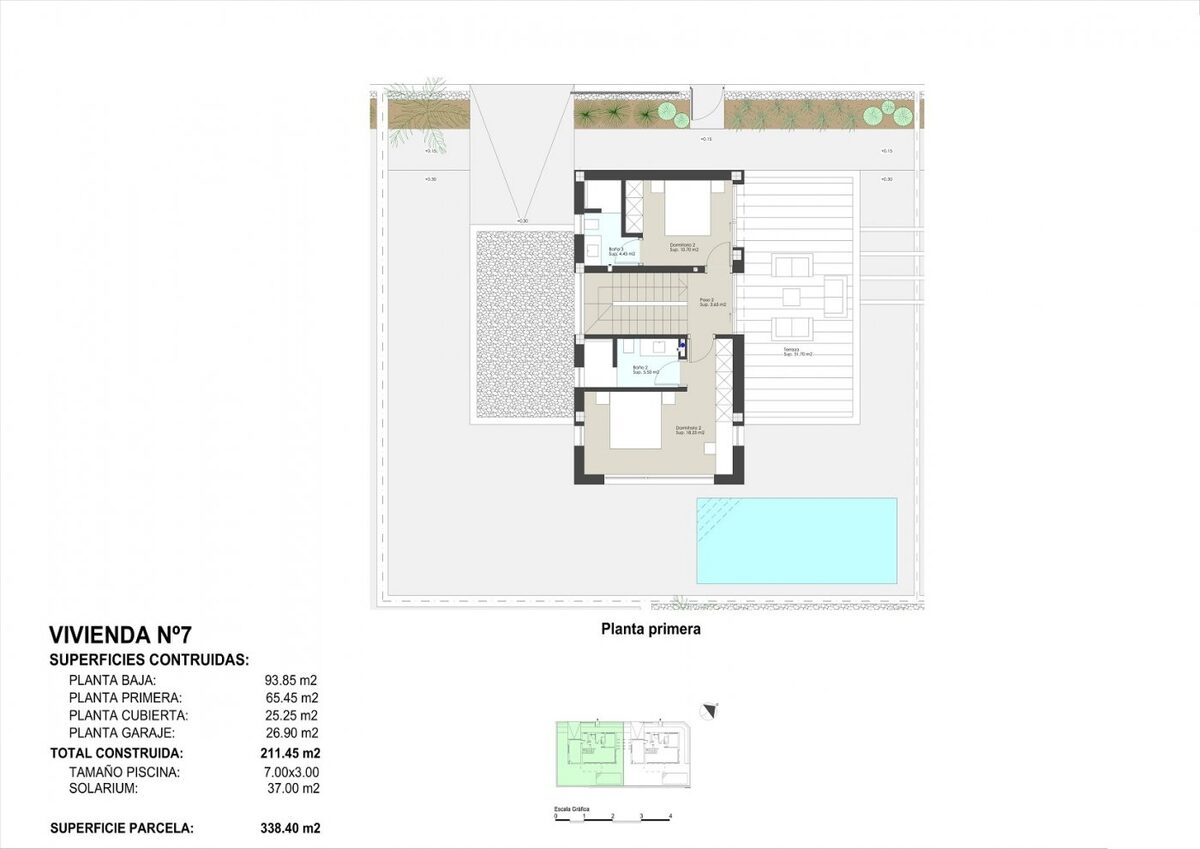 Вилла с 3 спальнями, 211м² в Пилар-де-ла-Орадада, Испания [ID: 0137-SP1388]