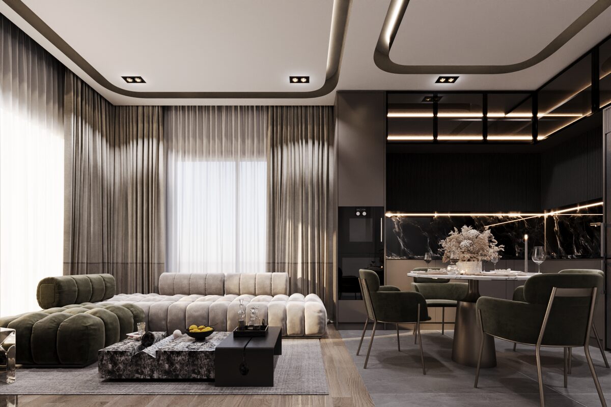 Квартира з 1 спальнею, 55м² в Аланія, Туреччина [ID: TA08-034]