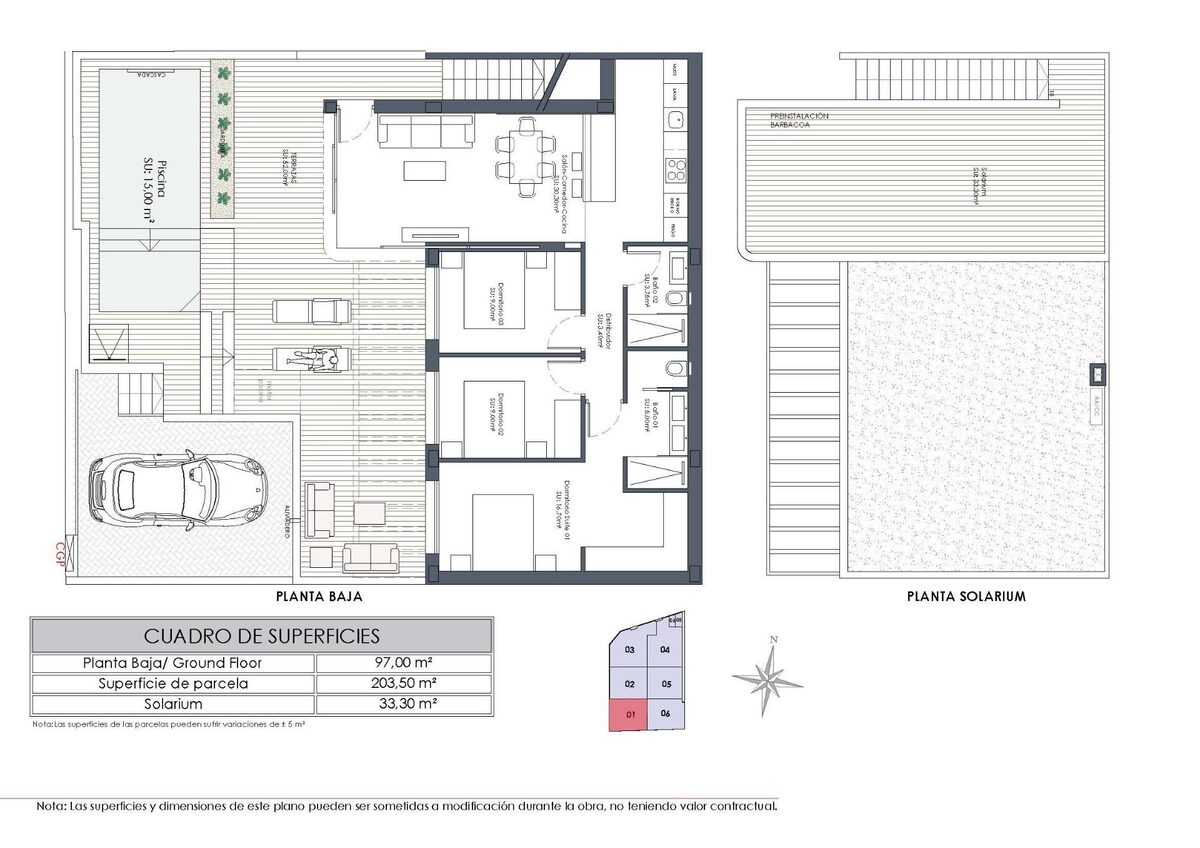 Таунхаус с 3 спальнями, 97м² в Долорес, Испания [ID: 0137-N9455]
