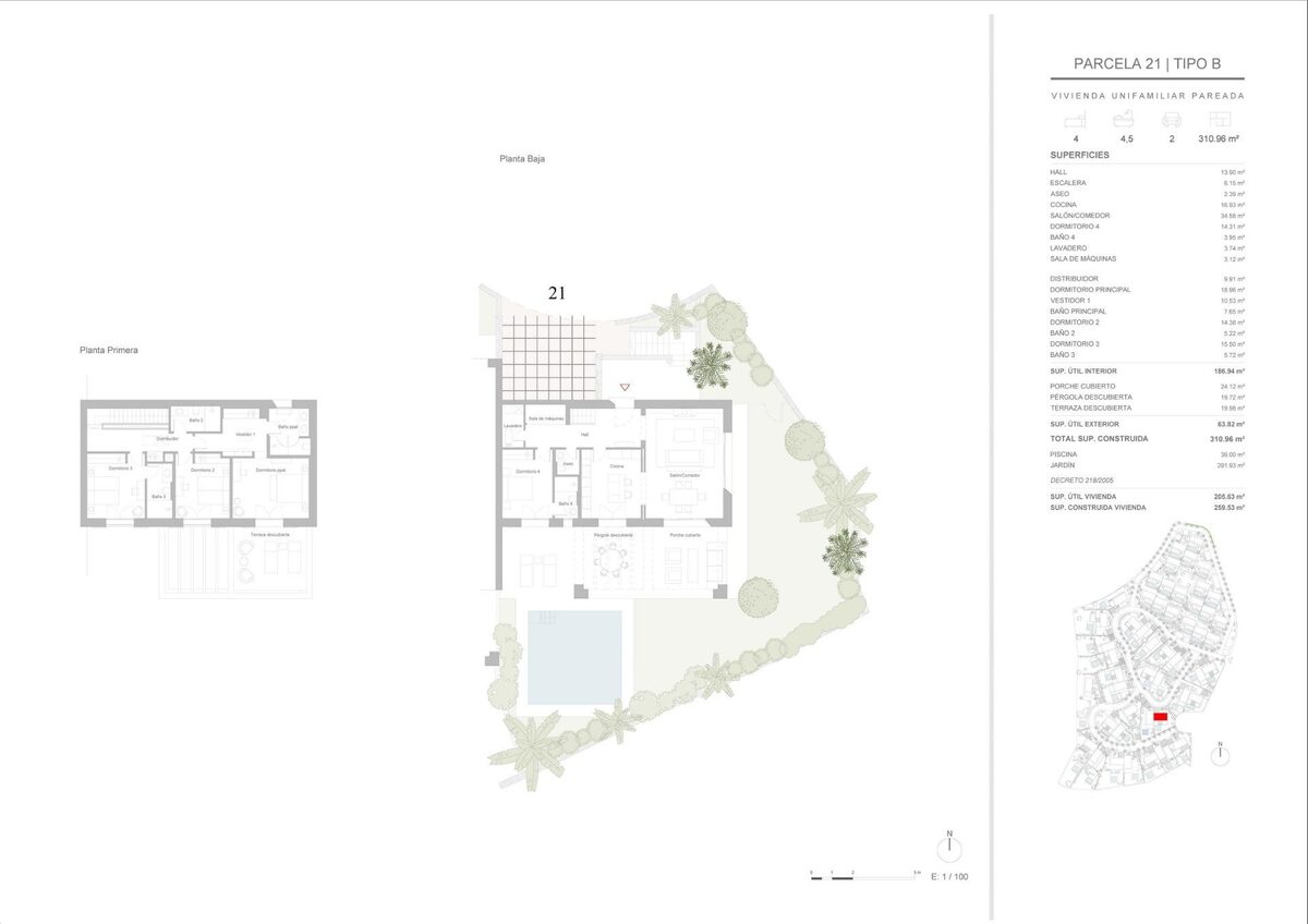 Villa with 4 bedrooms, 268m² in Sotogrande, Spain [ID: 0137-SP1401]
