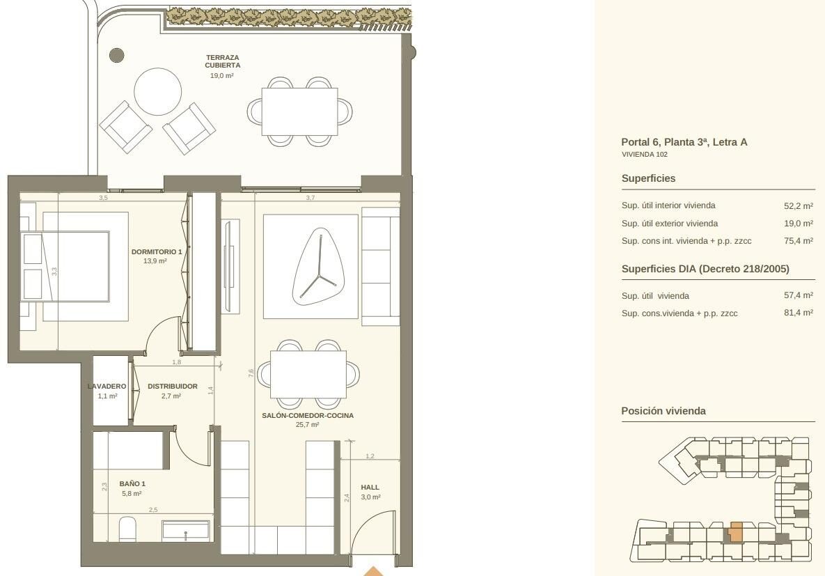Квартира з 1 спальнею, 71м² в Сан-Педро-де-Алькантара, Іспанія [ID: 0137-SP1405]