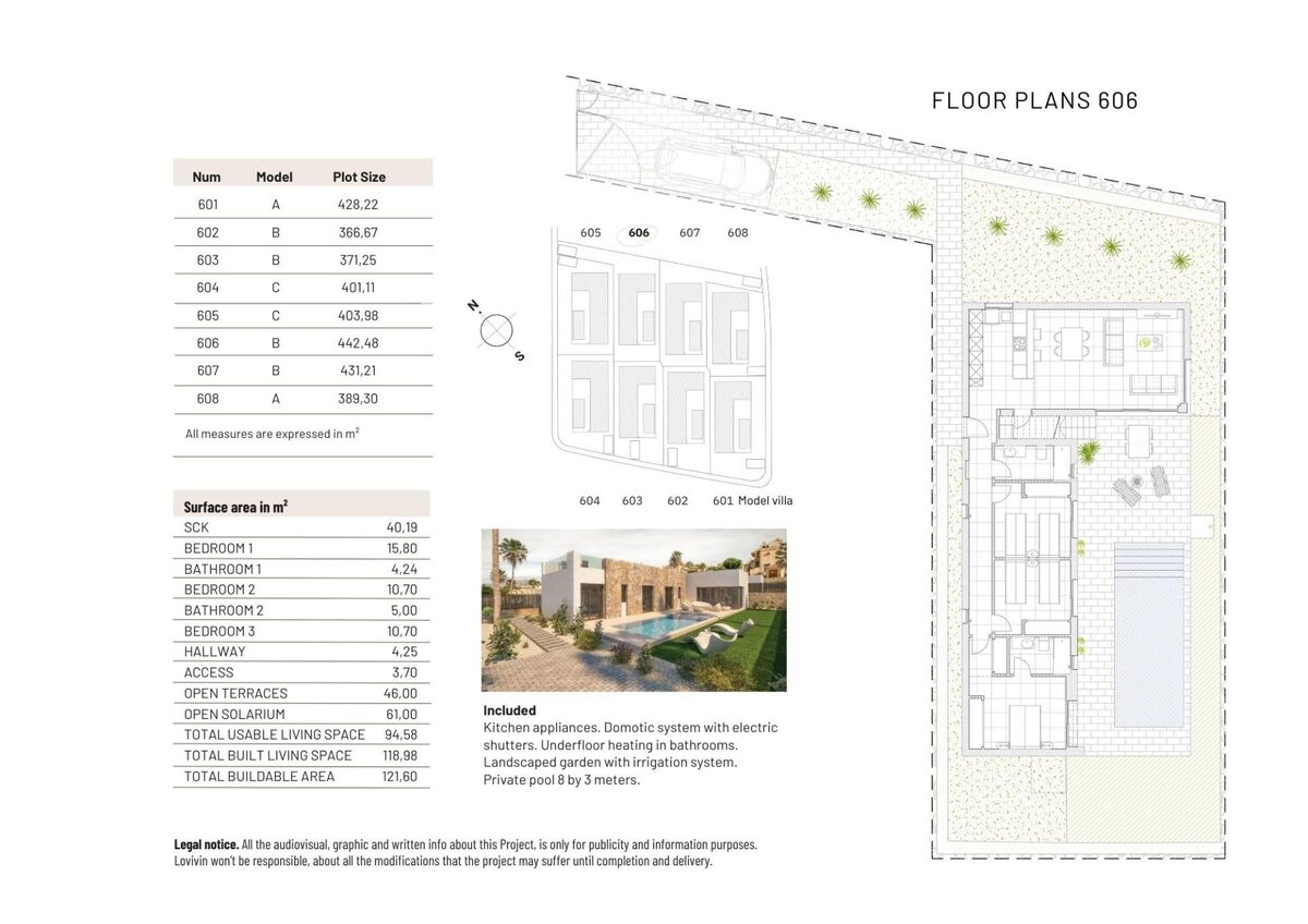Villa with 3 bedrooms, 118m² in Algorfa, Spain [ID: 0137-N9478]