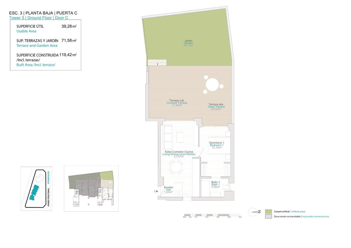 Апартаменты с 1 спальней, 48м² в Вильяхойоса, Испания [ID: 0137-N7275]