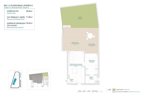 Апартаменты в Вильяхойоса, Испания, 48м² - изображение 19