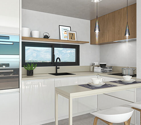 Квартира с 2 спальнями, 70м² в Бенидорм, Испания [ID: 0138-005]