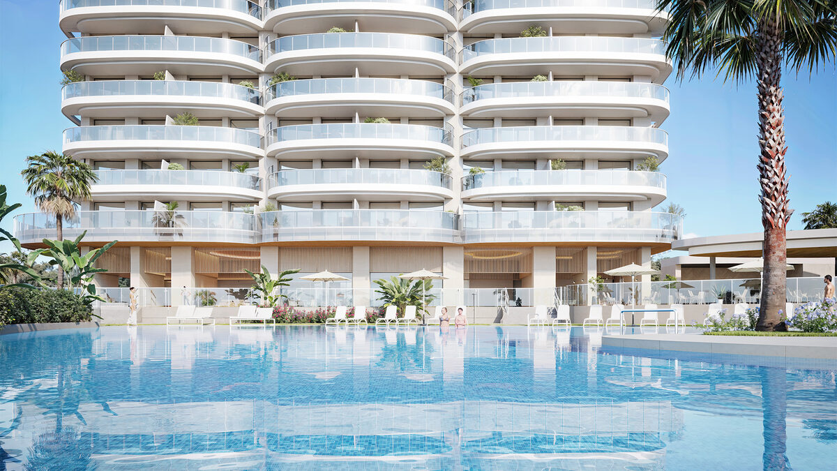 Квартира з 1 спальнею, 75м² в Бенідорм, Іспанія [ID: 0140-006]