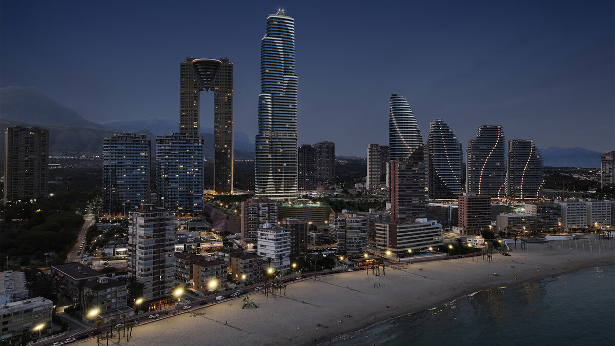 Квартира з 1 спальнею, 75м² в Бенідорм, Іспанія [ID: 0140-006]