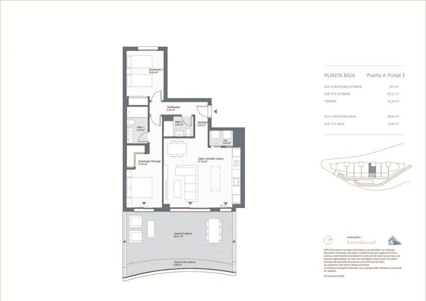 Квартира в Ринкон-де-ла-Виктория, Испания, 98м² - изображение 12